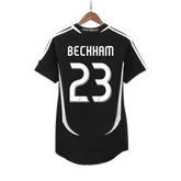 Real Madrid BECKHAM #23 Auswärts-Fußballtrikot Retro 2006/07